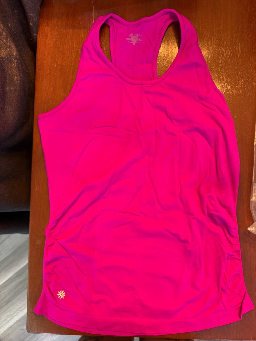Athleta Women's Medium Pink Racerback Tank